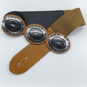 Chico’s | Leather & Metal Belt | S